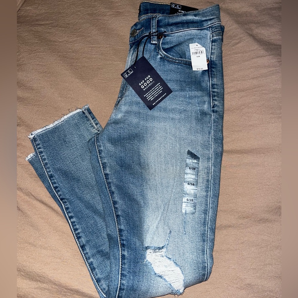 Gap True Skinny Ankle Jeans